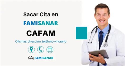 como sacar citas en famisanar cafam|Cafam 